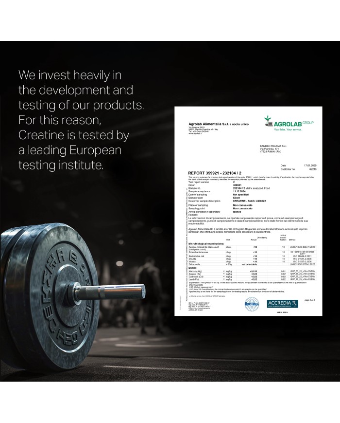 Creatine Powder 300g - Sport supplement for athletes