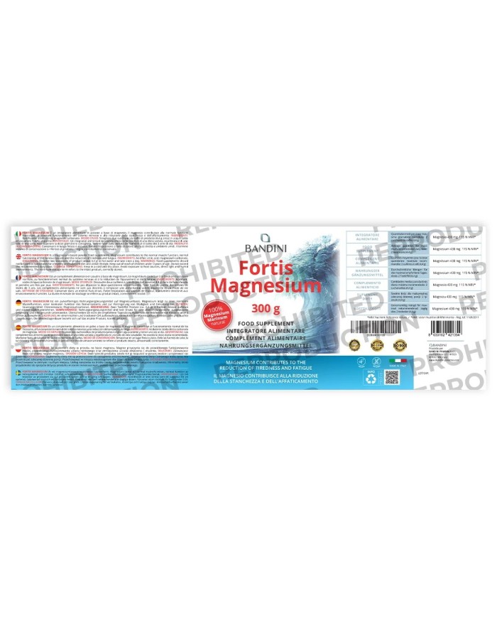 Fortis Magnesium 300gr - put a stop to anxiety and stress
