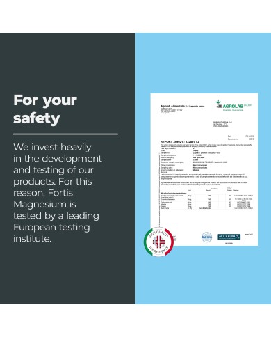 Fortis Magnesium 300gr - put a stop to anxiety and stress