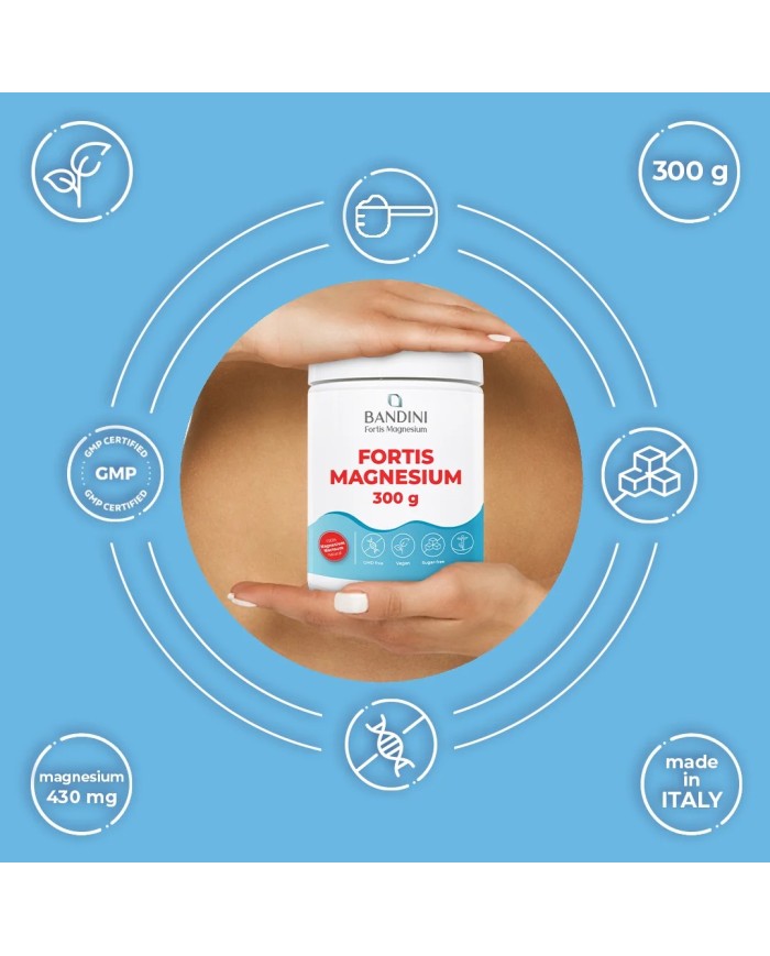 Fortis Magnesium 300gr - put a stop to anxiety and stress