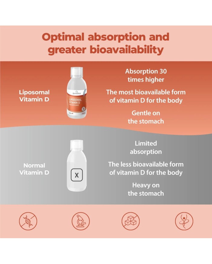 Liposomal Vitamin D Vegan Supplement - 250 ml