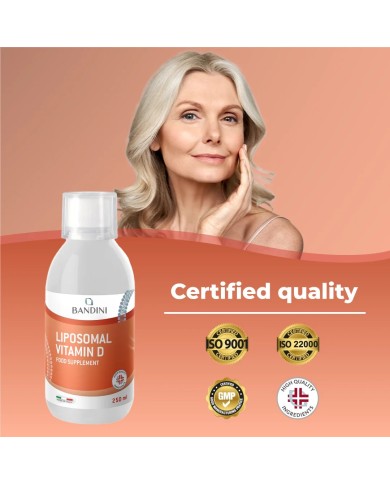 Liposomal Vitamin D Vegan Supplement - 250 ml