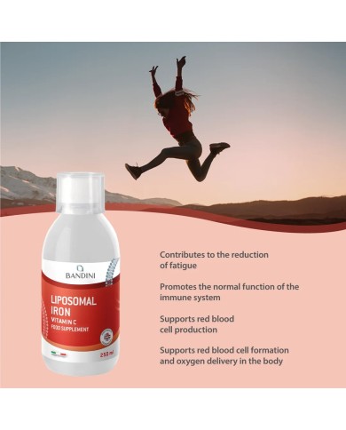 Liposomal Iron Supplement with Vitamin C - 250ml