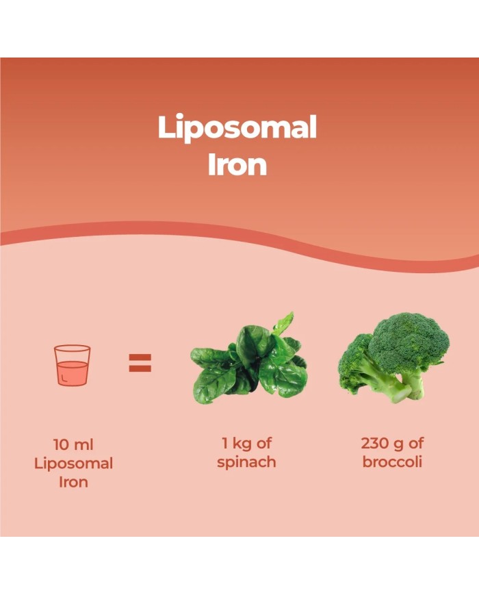 Liposomal Iron Supplement with Vitamin C - 250ml