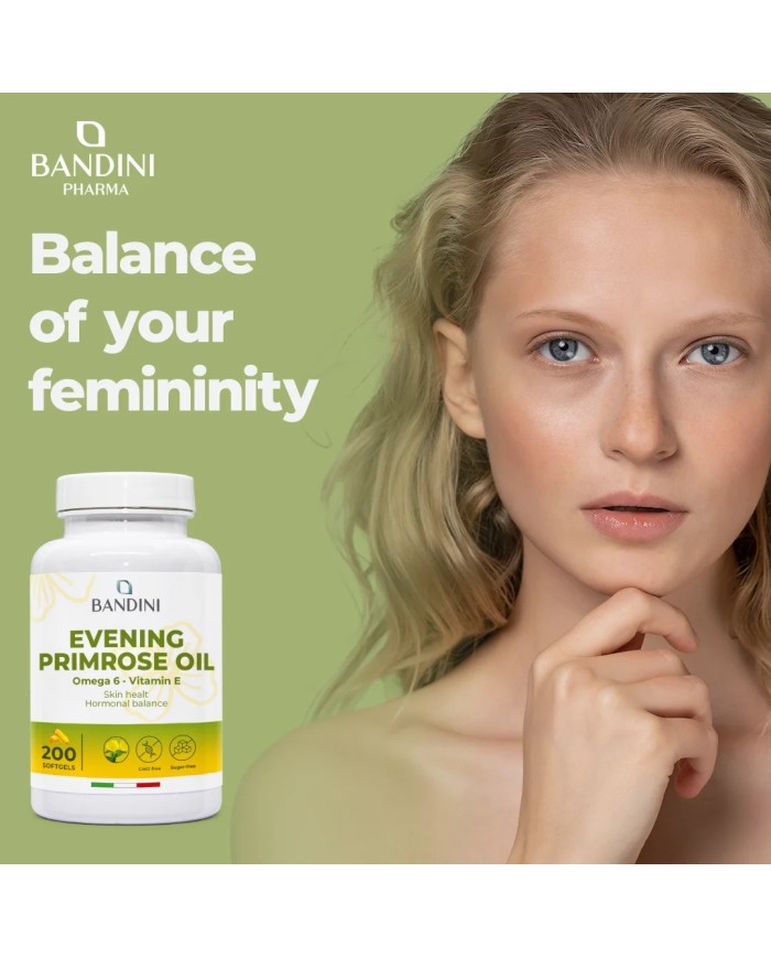 Evening Primrose Oil Softgels - Menstrual Pain & Menopause