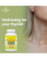 Iodio KI Puro 120 compresse di ioduro di potassio ad alto dosaggio