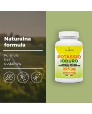 Iodio KI Puro 120 compresse di ioduro di potassio ad alto dosaggio