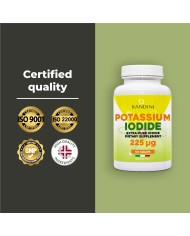 Iodio KI Puro 120 compresse di ioduro di potassio ad alto dosaggio