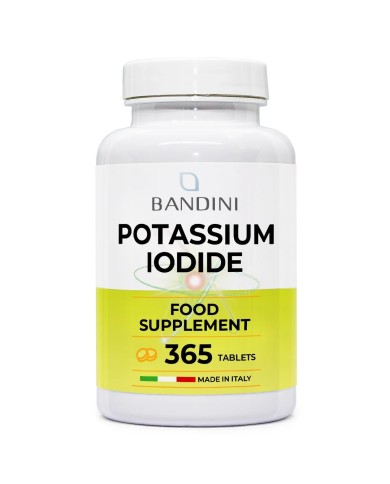 Iodine Ki Pure 365 Powerful Tablets - Thyroid Remedy