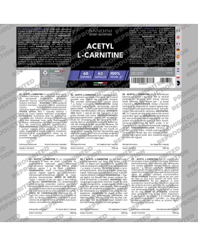 Acetyl L-Carnitine 60 Capsules | Gym, Sports and Training