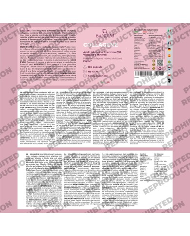 Collagen and Hyaluronic Acid - 180 capsules