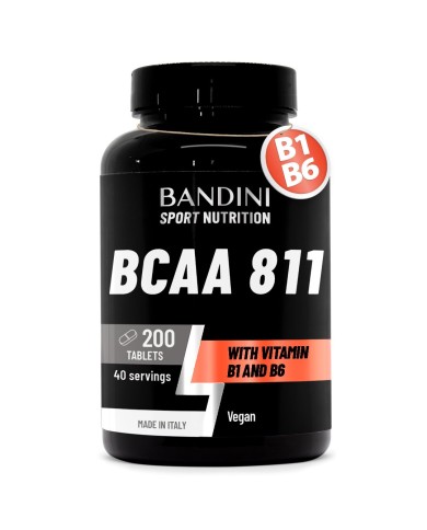 BCAA 8.1.1 200 tablets - Sport supplement with B1 and B6