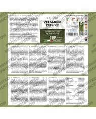 Vitamina D3 K2 365 compresse (1 anno) per ossa e denti sani