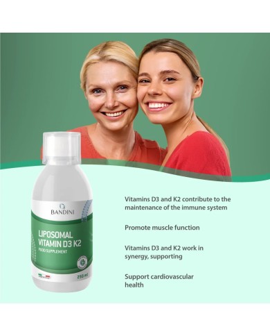 Liposomal Vitamin D3 + K2 | Bone & Joint Supplement