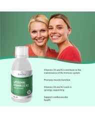 Liposomal Vitamin D3 + K2 | Bone & Joint Supplement