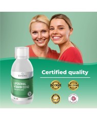 Liposomal Vitamin D3 + K2 | Bone & Joint Supplement