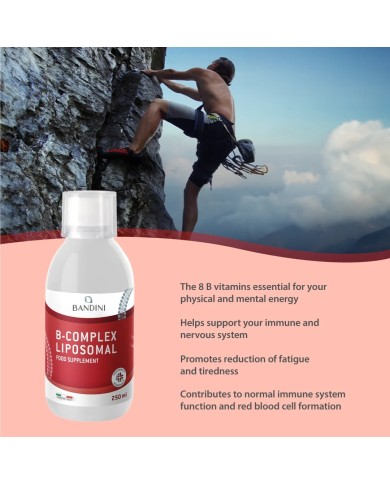 Liposomal Vitamin B Complex liquid 250 ml - High strength