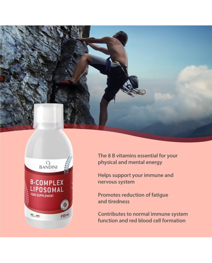 Liposomal Vitamin B Complex liquid 250 ml - High strength