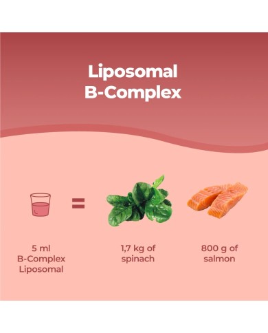 Liposomal Vitamin B Complex liquid 250 ml - High strength