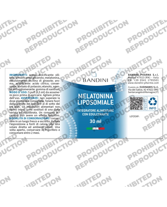 Liposomal Melatonin Liquid - 30 ml Spray