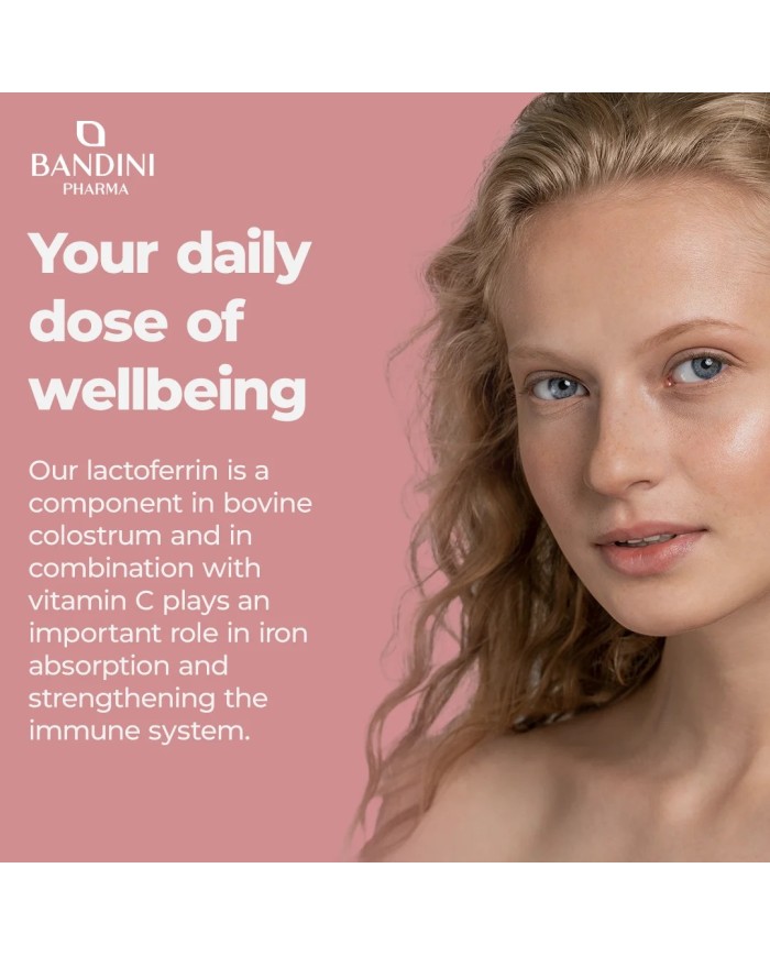 Lactoferrin 30 capsules - Antioxidant for the immune system