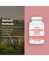 Lactoferrin 30 capsules - Antioxidant for the immune system
