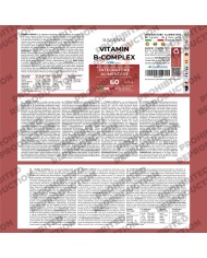 8 essential B Vitamins Complex in capsules for 2 months supply