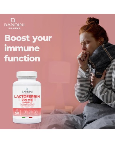 Lactoferrin 60 capsules - Antioxidant for the immune system