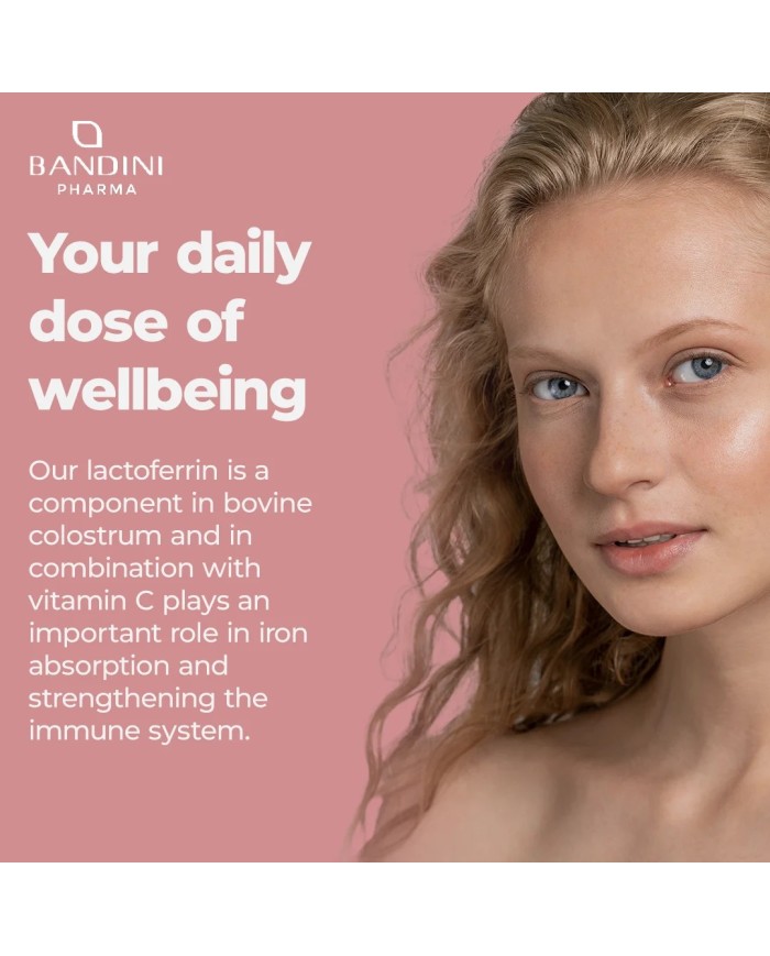 Lactoferrin 60 capsules - Antioxidant for the immune system