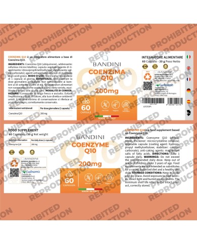 Coenzyme Q10 60 Capsules - CoQ10 Anti-Ageing & Antioxydant