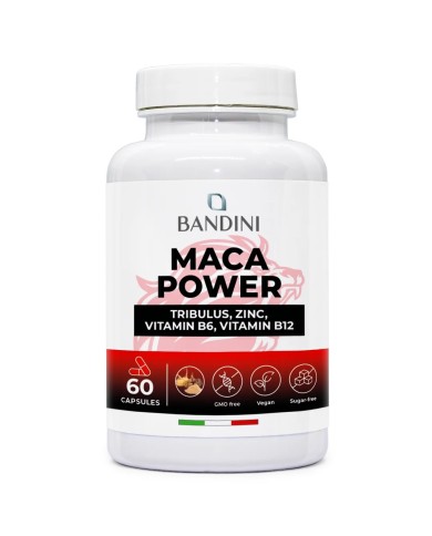 Maca Power da 60 capsule - Tonico che riduce la stanchezza