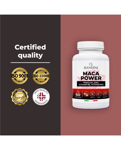 Maca Power da 60 capsule - Tonico che riduce la stanchezza