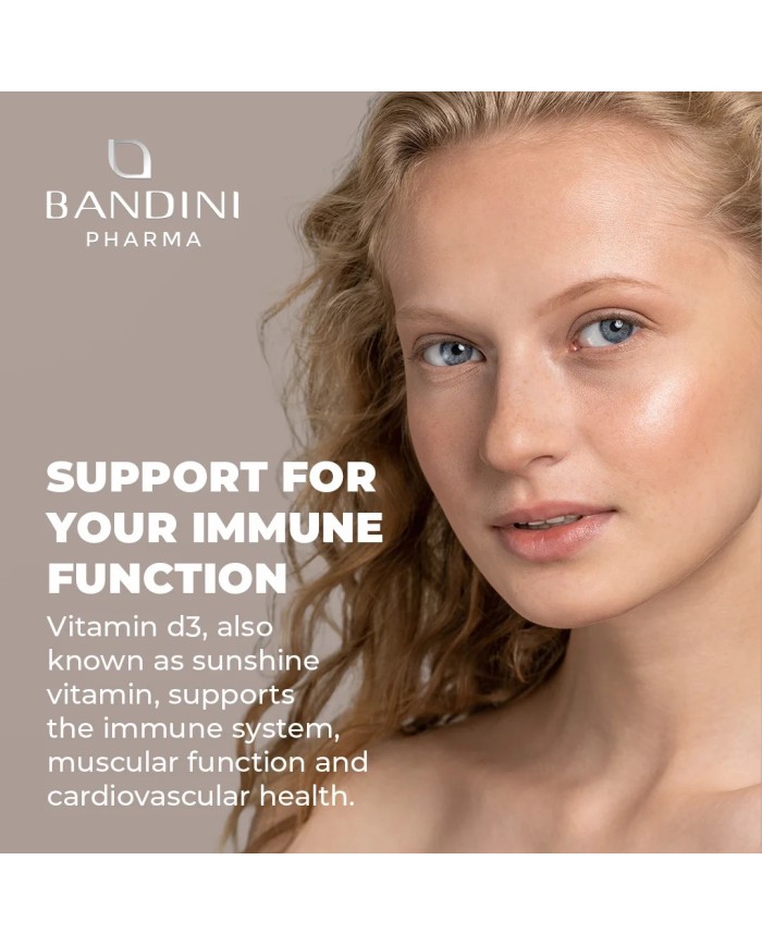 Vitamin D3 2000 I.U. 400 Tablets (1 year) - For Bones & Teeth