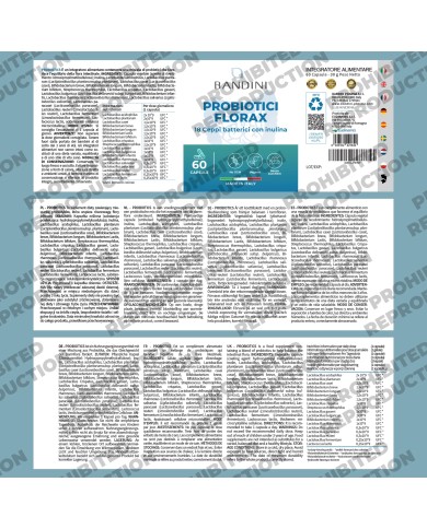 Florax Probiotics - promotes the balance of intestinal flora