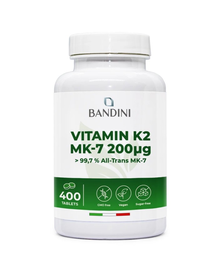 Vitamin K2 MK-7 400 tablets | Vit K2 MK7 | Bones maintenance