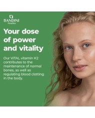 Vitamin K2 MK-7 400 tablets | Vit K2 MK7 | Bones maintenance
