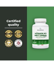 Vitamin K2 MK-7 400 tablets | Vit K2 MK7 | Bones maintenance