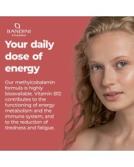 Vitamin B12 100% Vegan - Reduces physical and mental fatigue