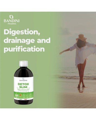 Detox Slim Drink 500 ml - Draining, Antioxidant & Purifying