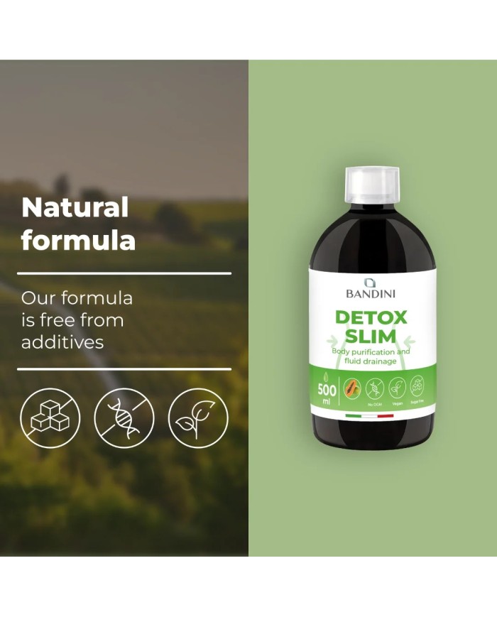 Detox Slim Drink 500 ml - Draining, Antioxidant & Purifying