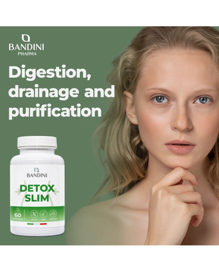 Detox Slim 60 Capsules - Purify and drain your body
