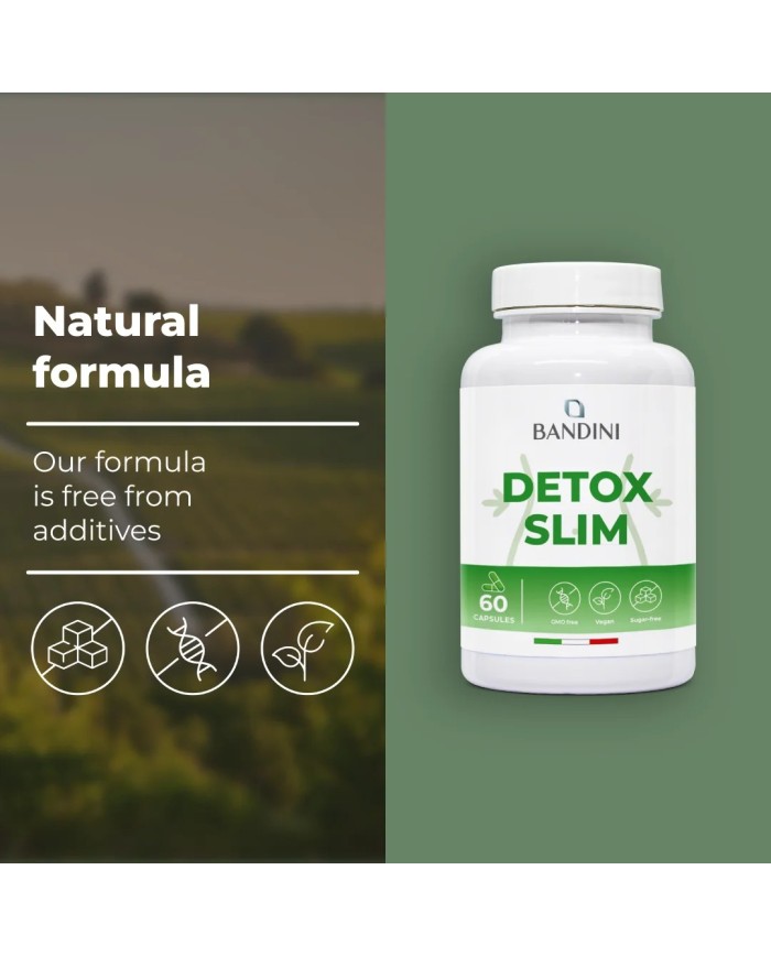 Detox Slim 60 Capsules - Purify and drain your body