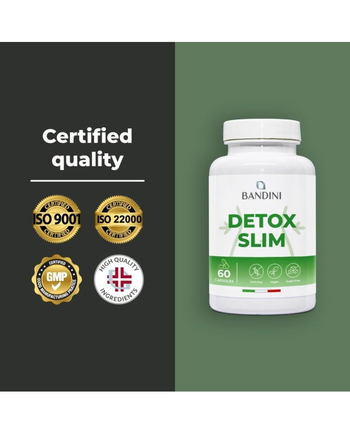 Detox Slim 60 Capsules - Purify and drain your body