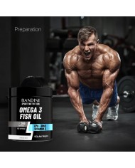 Omega 3 366 Softgels - Fish oil for brain health