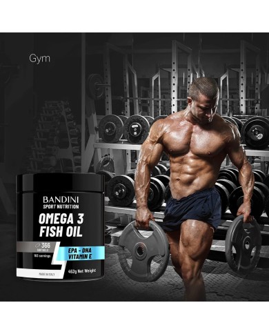 Omega 3 366 Softgels - Fish oil for brain health