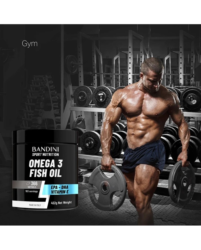 Omega 3 366 Softgels - Fish oil for brain health