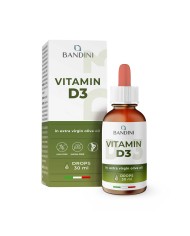 Vitamin D3 drops 30 ml - Vitamin D supplement for healthy bones