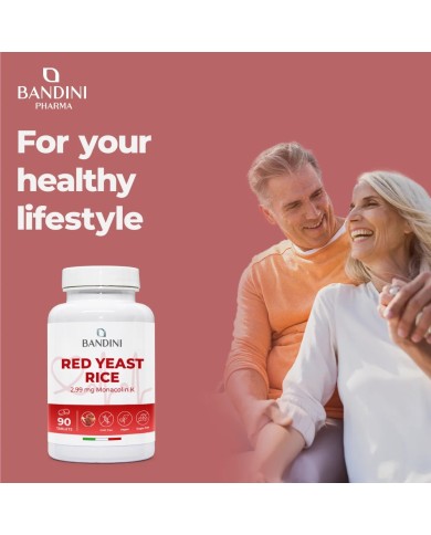 Red Rice with Monacolin K 90 tablets reduces cholesterol