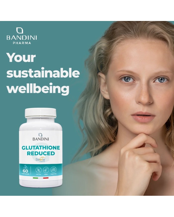 Glutatione Setria® 60 Capsule - Antiossidante Fegato & Anti Age