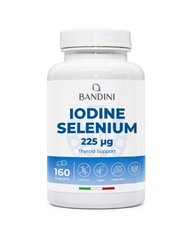 Iodine + Selenium 160 high-dose tablets for the thyroid